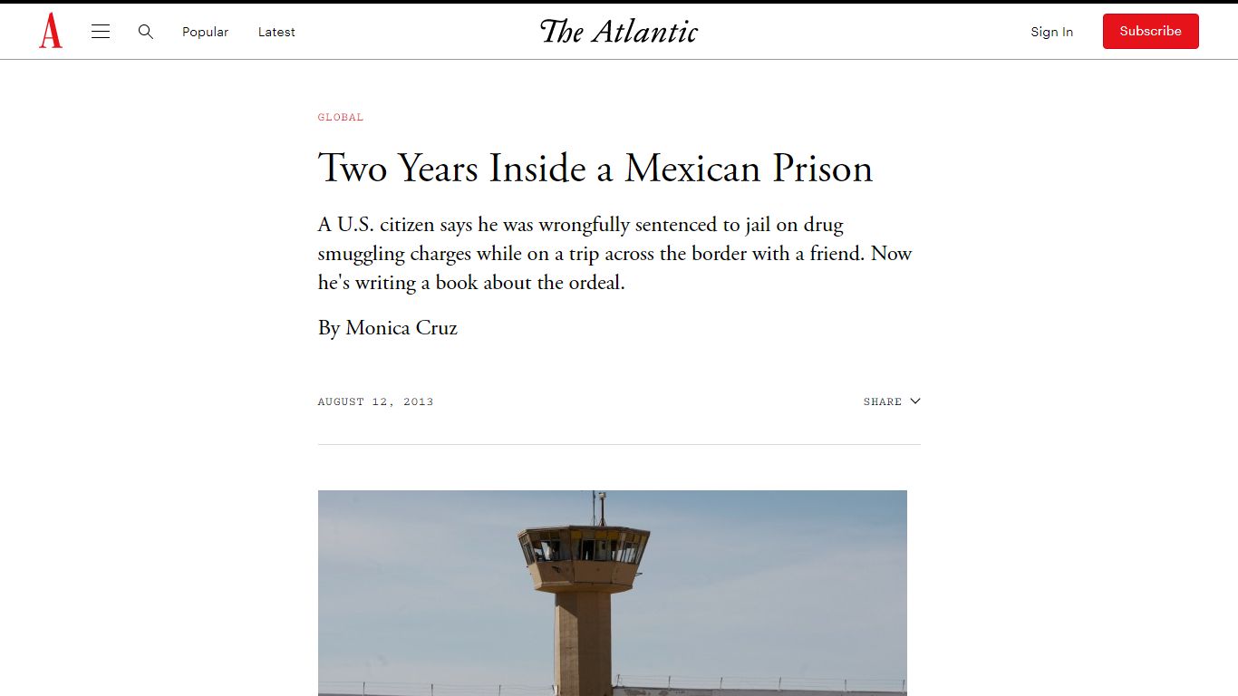 Two Years Inside a Mexican Prison - The Atlantic